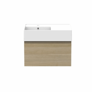 ADP - Capri - CAPFA0600WHL/R - Wall Hung Vanity 600mm, Offset