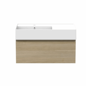 ADP - Capri - CAPFA0800WHL/R - Wall Hung Vanity 800mm, Offset
