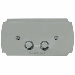 Turner Hastings - CL101FP-CH - Claremont Flush Plate - Chrome