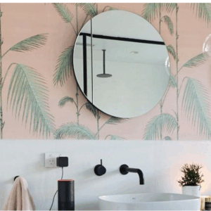 Rifco - Cirque  - CIRB750 - Mirror Cabinet 750mm - Black Matte