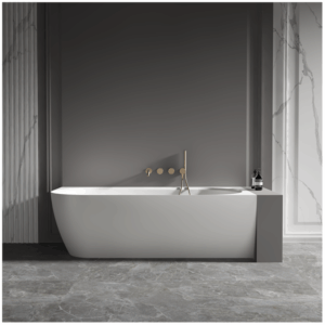 KasKadeStone - Cleo - CLEO1520CBTWRHMW - Corner Back To Wall Right Hand 1520 - Matte White
