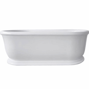 Turner Hastings - TitanCast - CM1800TCB-GW - Camden 180  TitanCast Freestanding Bath - Gloss White