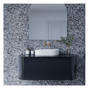 Rifco - Contour - CON12S - Single Drawer Vanity with Caesarstone Top 1200mm