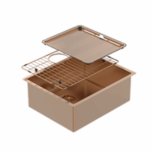Abey - Piazza - CR500CO - Single Bowl Sink - Artisan Copper