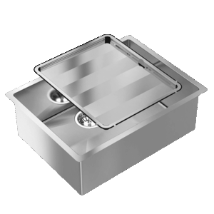 Abey - Piazza - CR540 - Square Bowl Sink