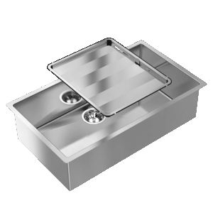 Abey - Piazza - CR720 - Square Single Bowl Sink