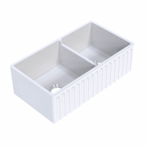 Turner Hastings - CV85FS - Cove 85 Fireclay Butler Sink - Gloss White