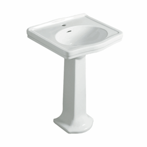 Turner Hastings - Claremont - CL582BP - 58 x 45 Basin & Pedestal
