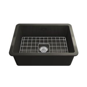 Turner Hastings - Cuisine - CU68FS-MB - 68 x 48 Inset / Undermount Fine Fireclay Sink - Matte Black