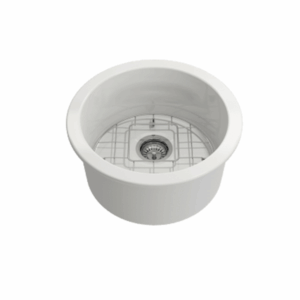 Turner Hastings - Cuisine - CUR47FS - Round 47 Inset / Undermount Fine Fireclay Sink