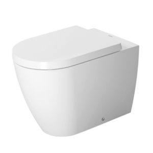 Duravit - ME by Starck - D4200400 - Floorstanding Wall Face Pan - Alpine White