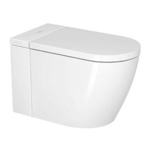 Duravit - SensoWash i PLUS - D810000W - Floor Mounted Pan with Intergrated Flushing System  - White / White Panel