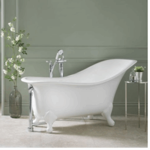 Victoria + Albert - Drayton - DRA-N-SW-NO + FT-DRA-SW - Freestanding Bath 1685mm with QUARRYCAST™ Feet
