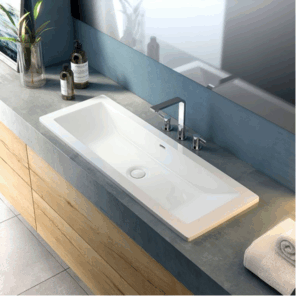 Victoria + Albert - Rossendale 107 - DU-ROS-107-IO - Recessed Basin - White