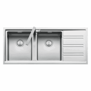 Abey - Barazza Easy - EASY200L - Double Bowl Sink and RH Drainer