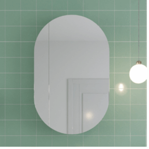 Rifco - Eclipse - ECL600 - Mirror Cabinet 600mm - White Gloss