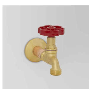 Astra Walker - Eden - A11.15.V1R - Bib Tap with Red Handle - Natural Copper