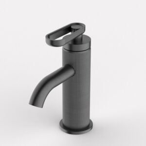 Novas - Frame - FRABMLGM - Basin Mixer with Lever - Gun Metal