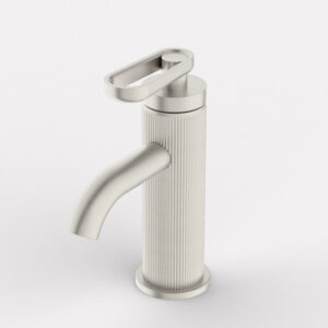 Novas - Frame - FRABMLSN - Basin Mixer with Lever - Satin Nickel