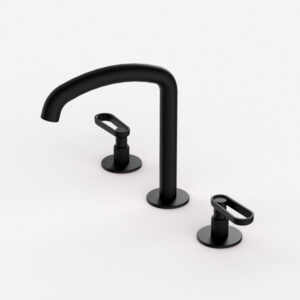 Novas - Frame - FRAHBSMB - Hob Mount Basin Set - Matte Black