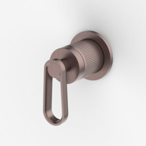 Novas - Frame - FRAIWMLSABZ - In Wall Mixer with Lever - Satin Antique Bronze