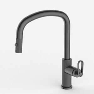 Novas - Frame - FRAKMPOGM - Kitchen Mixer with Pull Out - Gun Metal