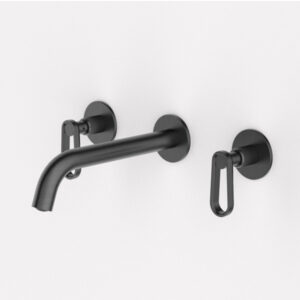 Novas - Frame - FRAWBSGM - Wall Basin Set - Gun Metal