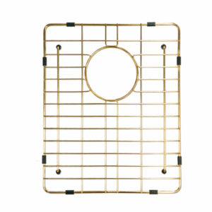 Meir - Lavello Grid - GRID-01-PVDBB - Lavello Protection Grid for MKSP–S380440 - Brushed Bronze Gold