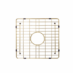 Meir - Lavello Grid - GRID-07-PVDBB - Lavello Protection Grid for MKSP-S840440D - Brushed Bronze Gold