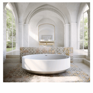 apaiser - Geometrics - 5694 - Zen Round Bath 1450mm