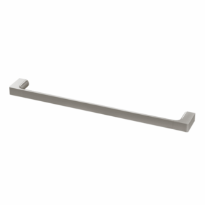 Phoenix - Gloss - GS804-40 - Single Towel Rail 600mm - Brushed Nickel