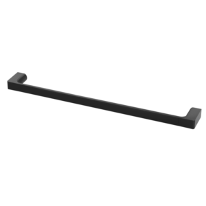 Phoenix - Gloss - GS804 MB - Single Towel Rail 600mm - Matte Black