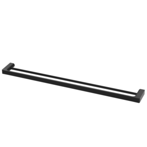 Phoenix - Gloss - GS811 MB - Double Towel Rail 800mm - Matte Black