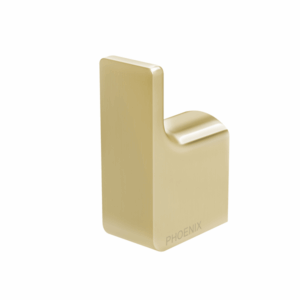 Phoenix - Gloss - GS897-12 - Robe Hook - Brushed Gold