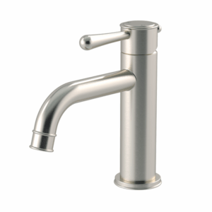 Meir - Harrington -  HB03-PVDBN - Harrington Short Basin Mixer - PVD Brushed Nickel