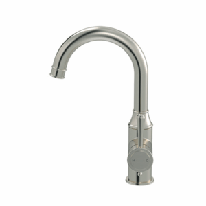Meir - Harrington -  HB04-R3-PVDBN - Harrington Tall Basin Mixer - PVD Brushed Nickel