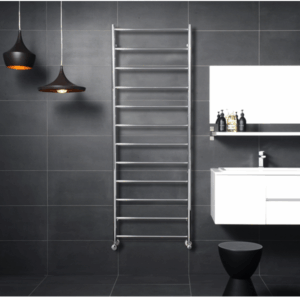 Hydrotherm - HR Series - HR3/400 - HR3 Model Hydronic Heated Towel Rail 400mm - Wall Mounted