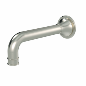 Meir - Harrington - HS05-PVDBN - Harrington Wall Spout - PVD Brushed Nickel