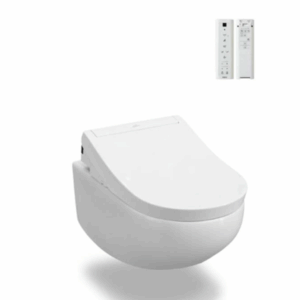 TOTO - Hayon - CW253PJT1WS + TCF34220GAU - Wall Hung Toilet + S5 Remote Control Washlet