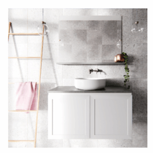 Rifco - Imperial - IMP6S - Wall Hung Vanity with Caesarstone Top 600mm