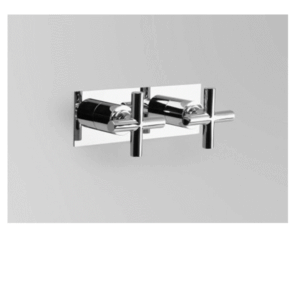Astra Walker - Icon   - A67.49.BP.00 - Wall Tap Set on Backplate - Chrome