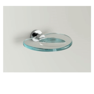 Astra Walker - Icon   - A67.52.00 - Glass Soap Dish - Chrome