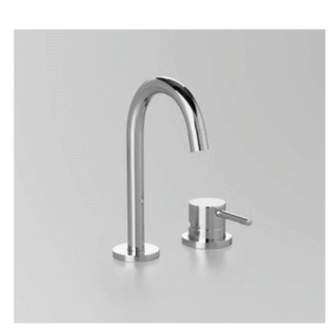 Astra Walker - Icon - A69.00.V6.00 - Basin Set with Hob Mounted Mixer - Chrome