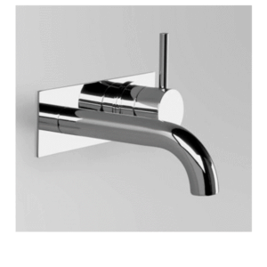 Astra Walker - Icon - A69.06.48.BP.00 - Wall Mixer on Backplate with 200mm Spout - Chrome