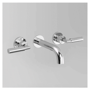 Astra Walker - Icon   Lever - A67.05.LH.00 - Wall Set with 150mm Spout - Chrome