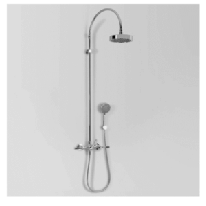 Astra Walker - Icon   Lever - A67.25.V2.LH.00 - Exposed Shower Set with Multi Function Hand Shower - Chrome