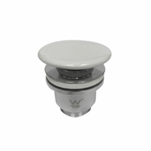 Gro Agencies - K328-DCE - Osborne - 32 x 40mm Universal Push Pop Plug & Waste - Ceramic Top
