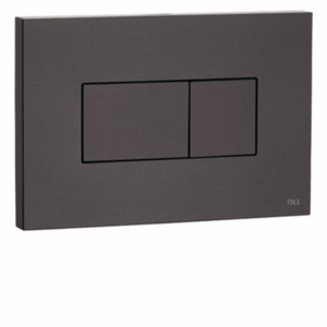 Studio Bagno - Karisma - OL0641015 -  Flush Button Actuator - Black Soft Touch
