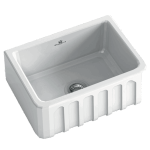 Abey - Chambord Louis - LOUIS-1W - Single Bowl Ceramic Basin