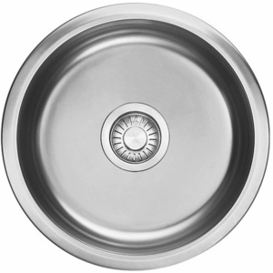 Franke - LUX610 - Rambla Circular Single Bowl Sink - Stainless Steel